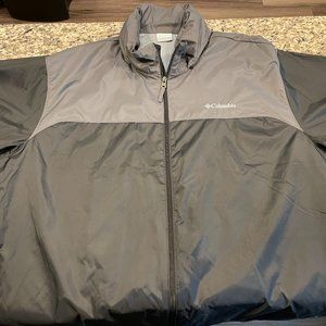 Columbia Rain Jacket with Hoodie 4XL- Worn Once